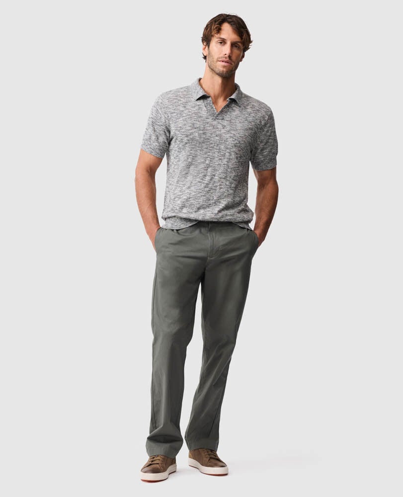 Glenham Relaxed Fit Pant, LIGHT OLIVE, Off Front