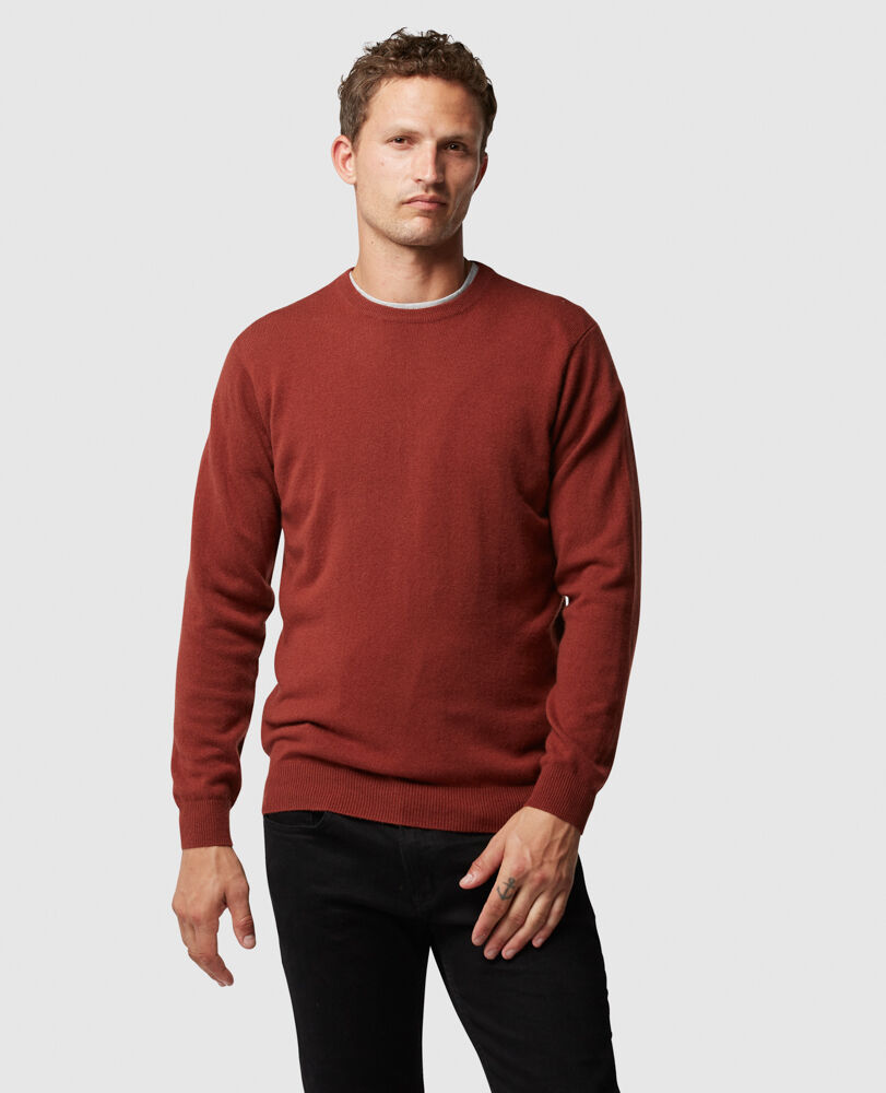 Queenstown Sweater, RUST, Front