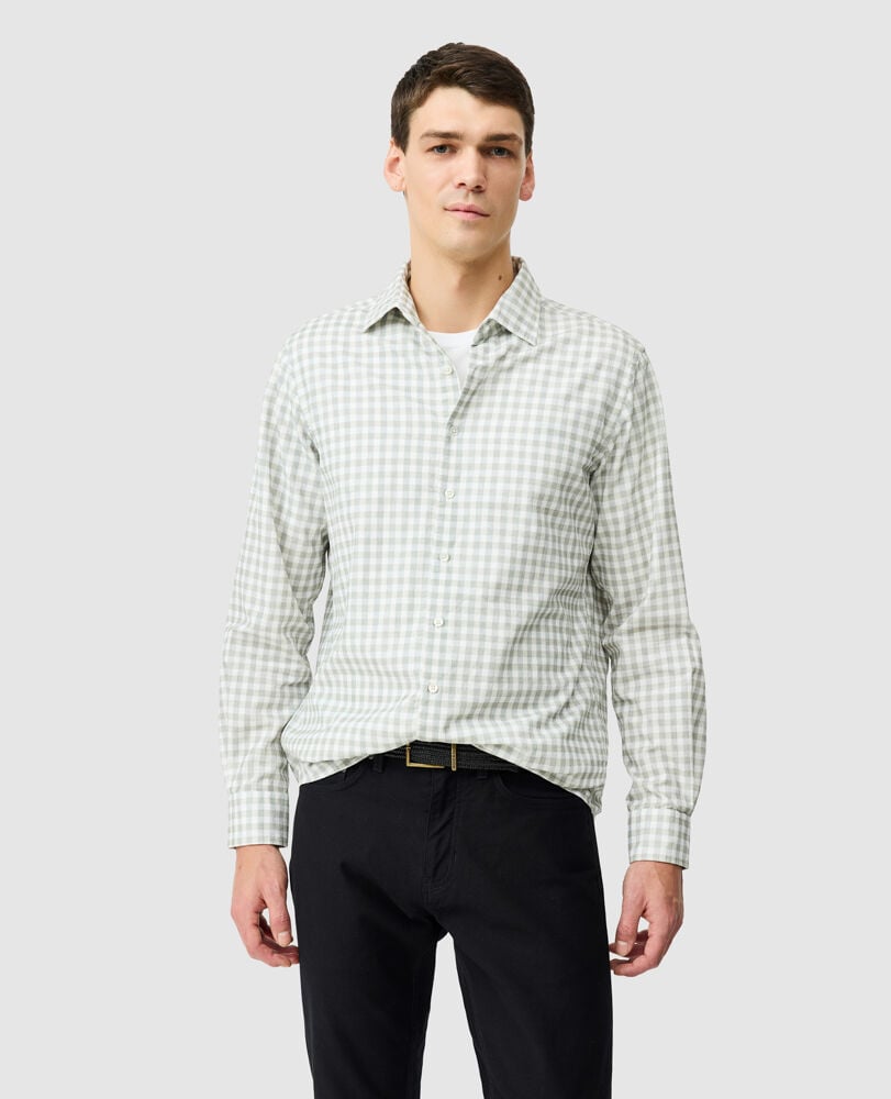 Deep Creek Shirt, SAGE, Front