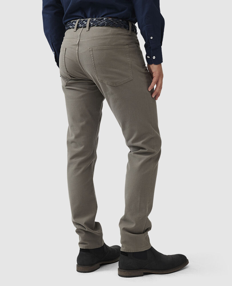 Motion 2 Straight Jeans, KIESEL, Back