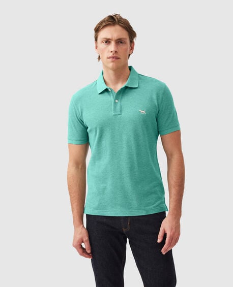 The Gunn Sports Fit Polo, TURQUOISE