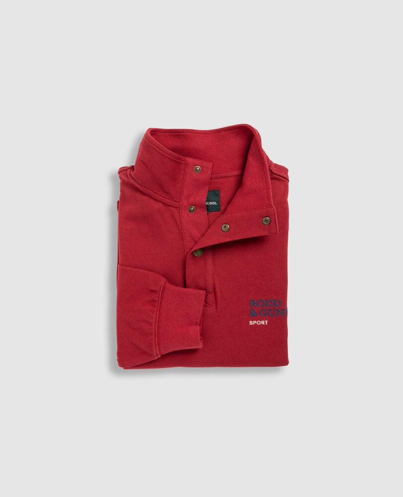 Chandler Avenue Sweat, CRIMSON, Flat Lay