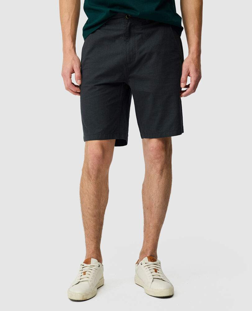 The Gunn 9" Short, COAL, Front