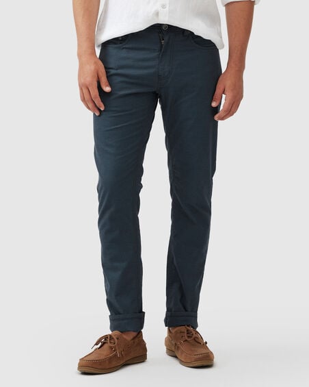 Gunn Straight Fit Jean, BLUESTONE