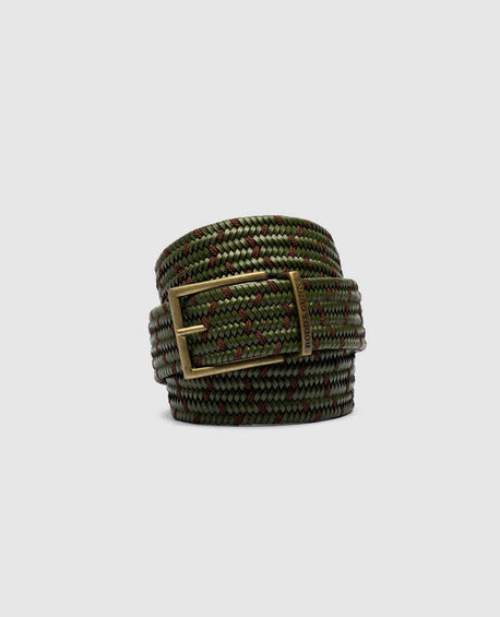 Stratford Stretch Belt, OLIVE