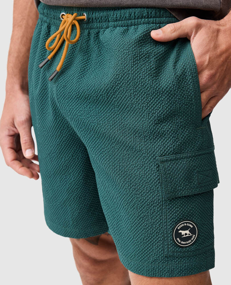 Winterton River Swim Short &middot; Teal LG, TEAL, Detail 3