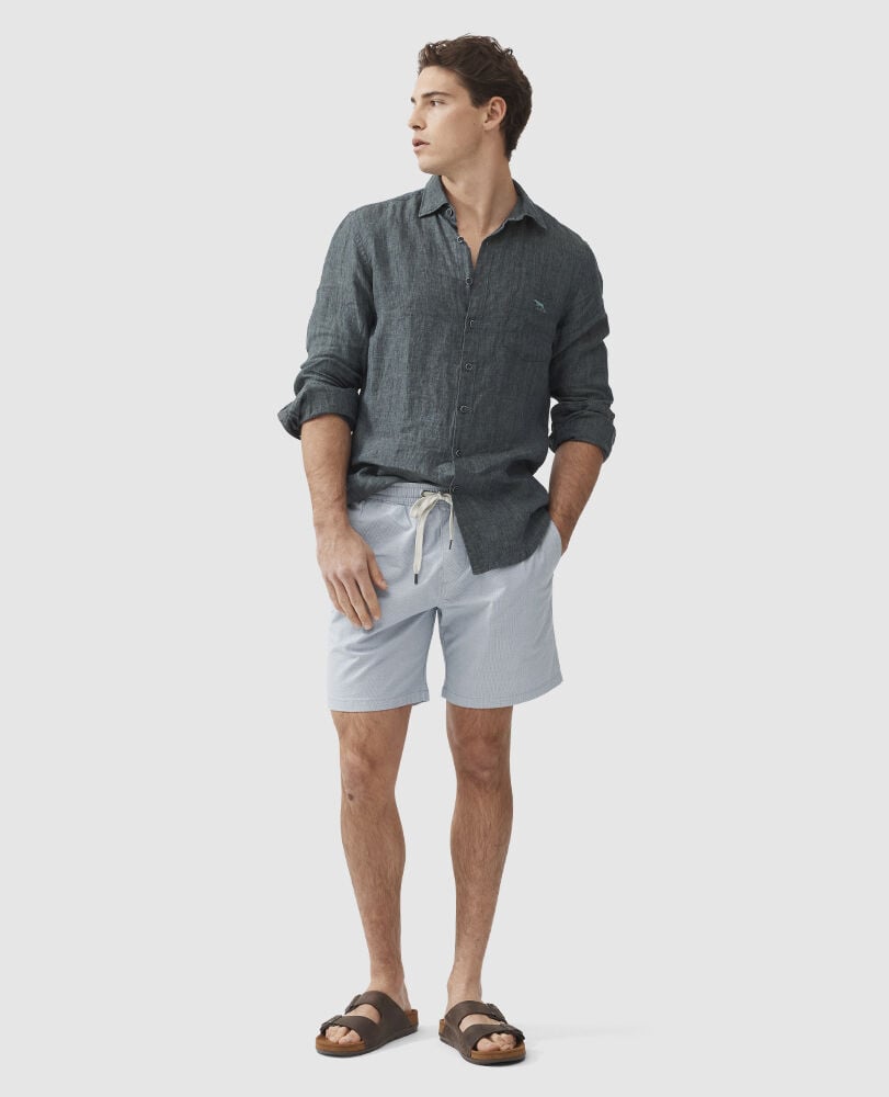 Coromandel 2 Sports Fit Shirt, ASH, Off Front