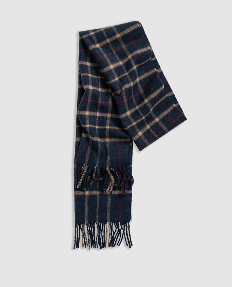 Clark Street Scarf, MIDNIGHT, Off Front