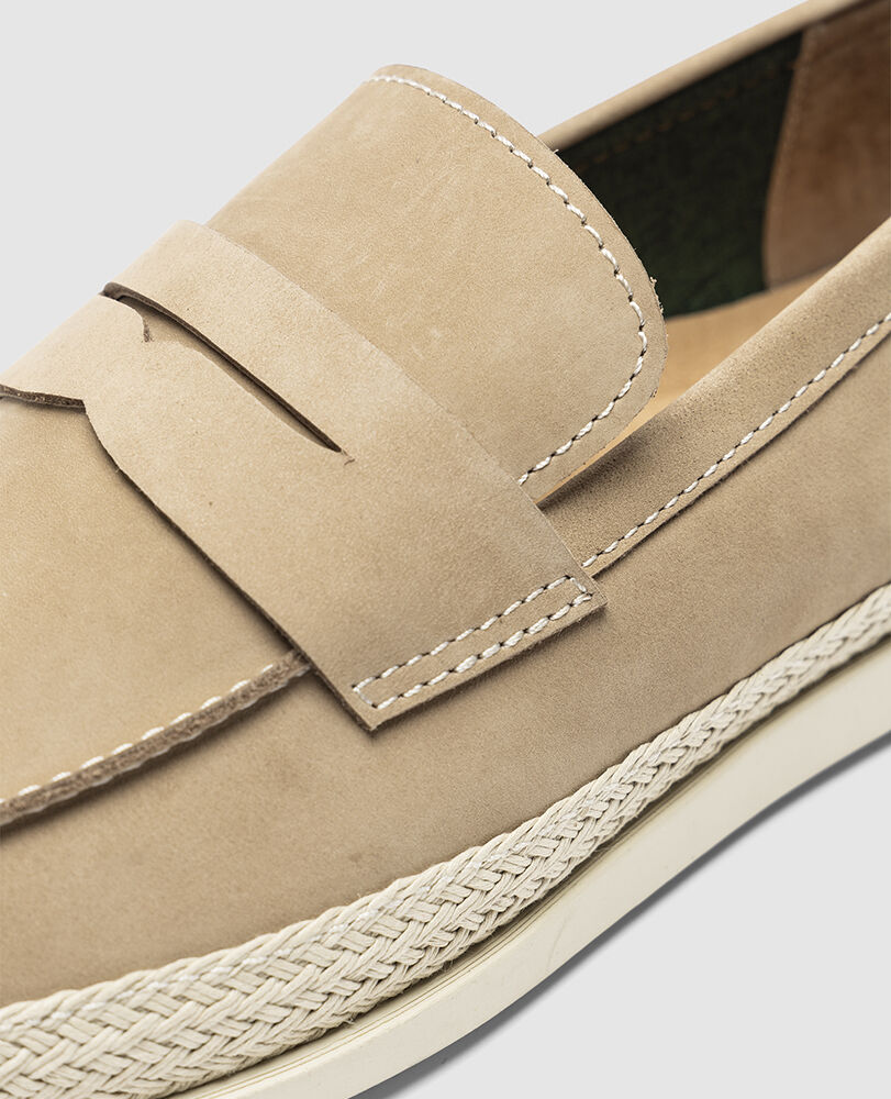 Huaraki Jute Loafer, STONE, Detail 3