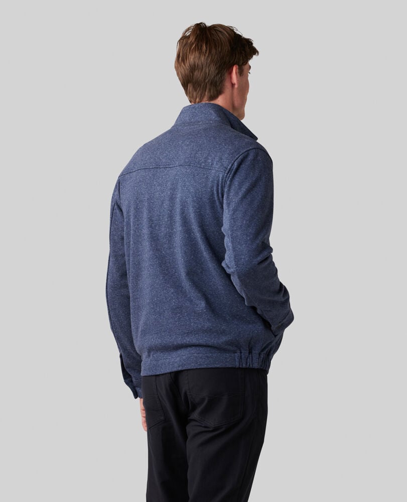 Croften Downs Jacket, MARINE, Back