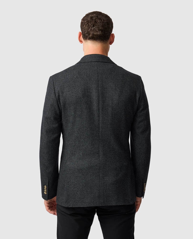 Thorton Sports Fit Jacket, EMERALD, Back