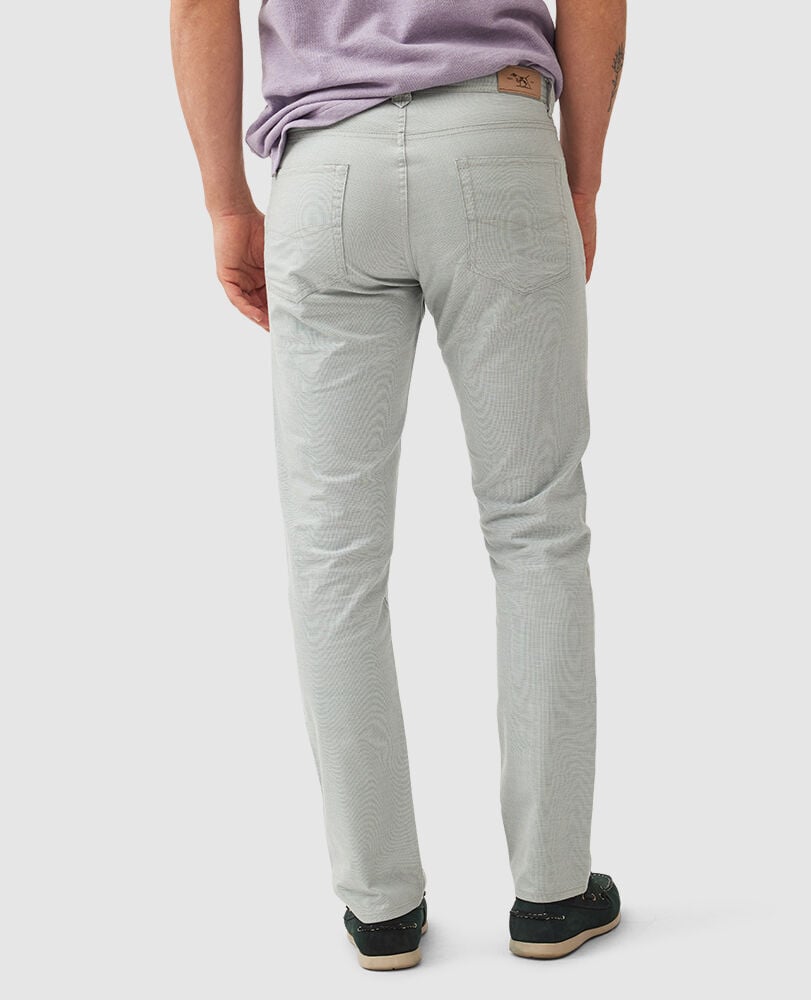 Gunn Straight Fit Jean, DOVE, Back