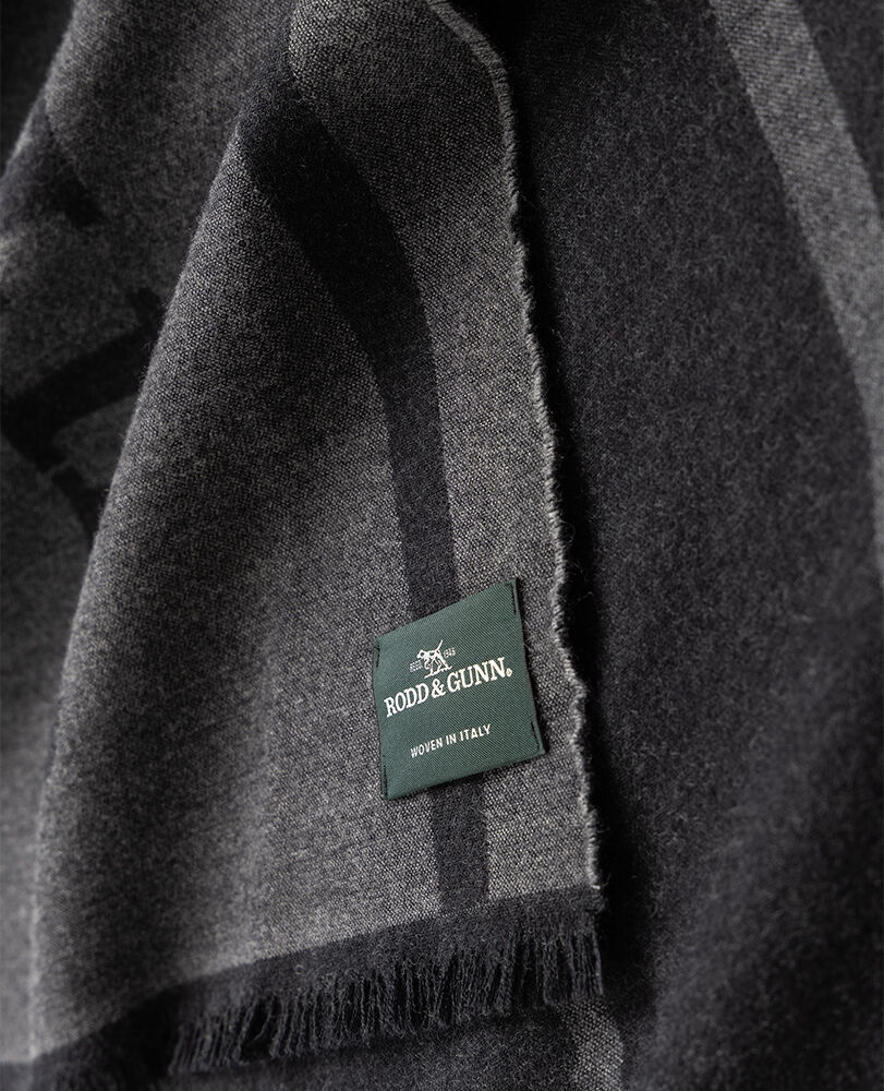 Écharpe Stadium/FUSAIN/GRIS, FUSAIN/GRIS, Flat Lay