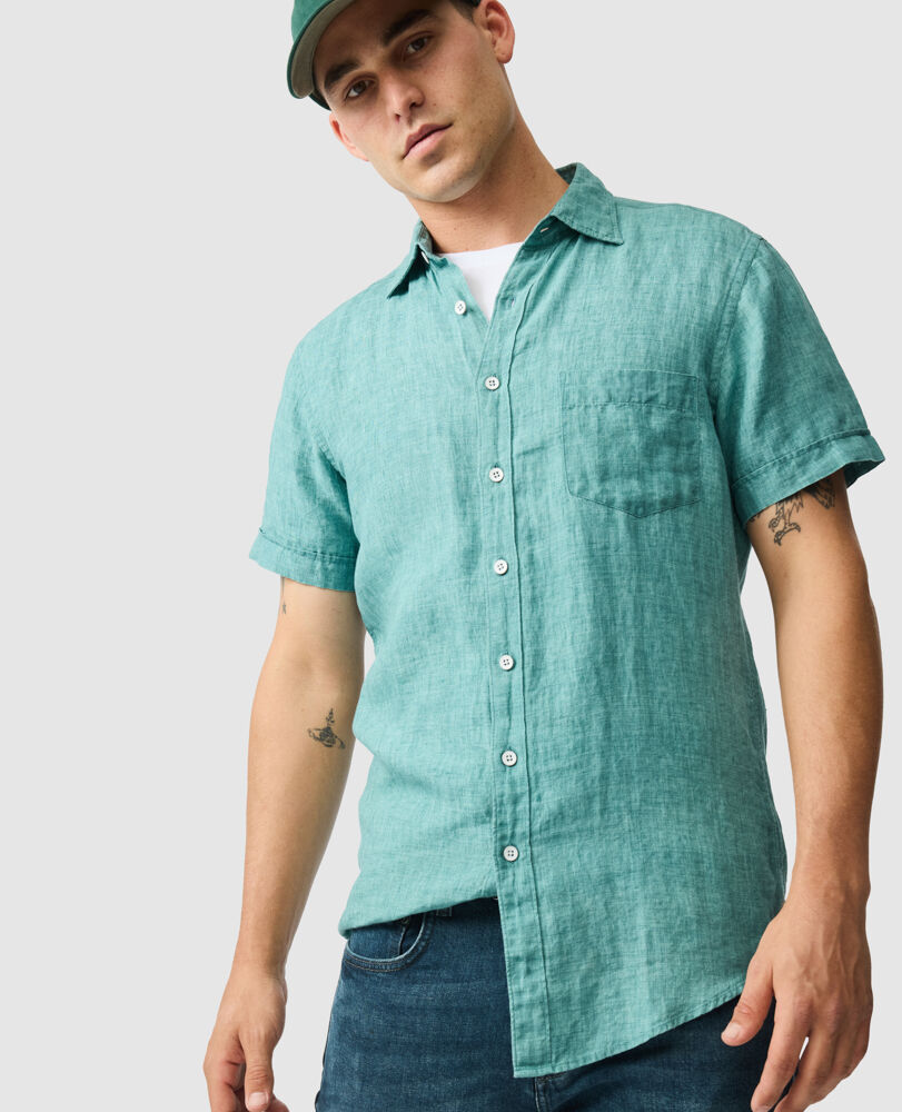 Chemise coupe sportive Palm Beach, SAVANE, Detail 3