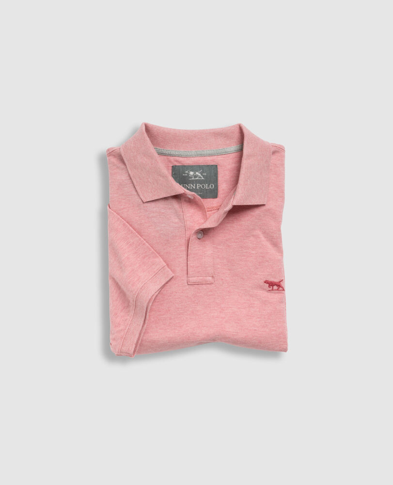 The Gunn Original Fit Polo, DUSTY ROSE, Flat Lay