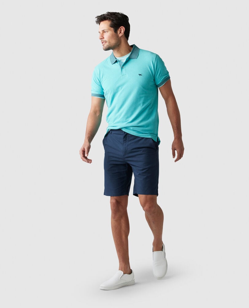 New Haven Sports Fit Polo, CAPRI, Off Front