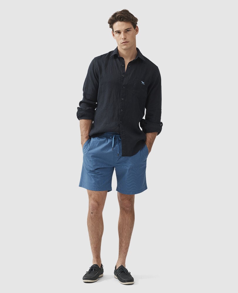 Coromandel 2 Sports Fit Shirt, MIDNIGHT, Off Front