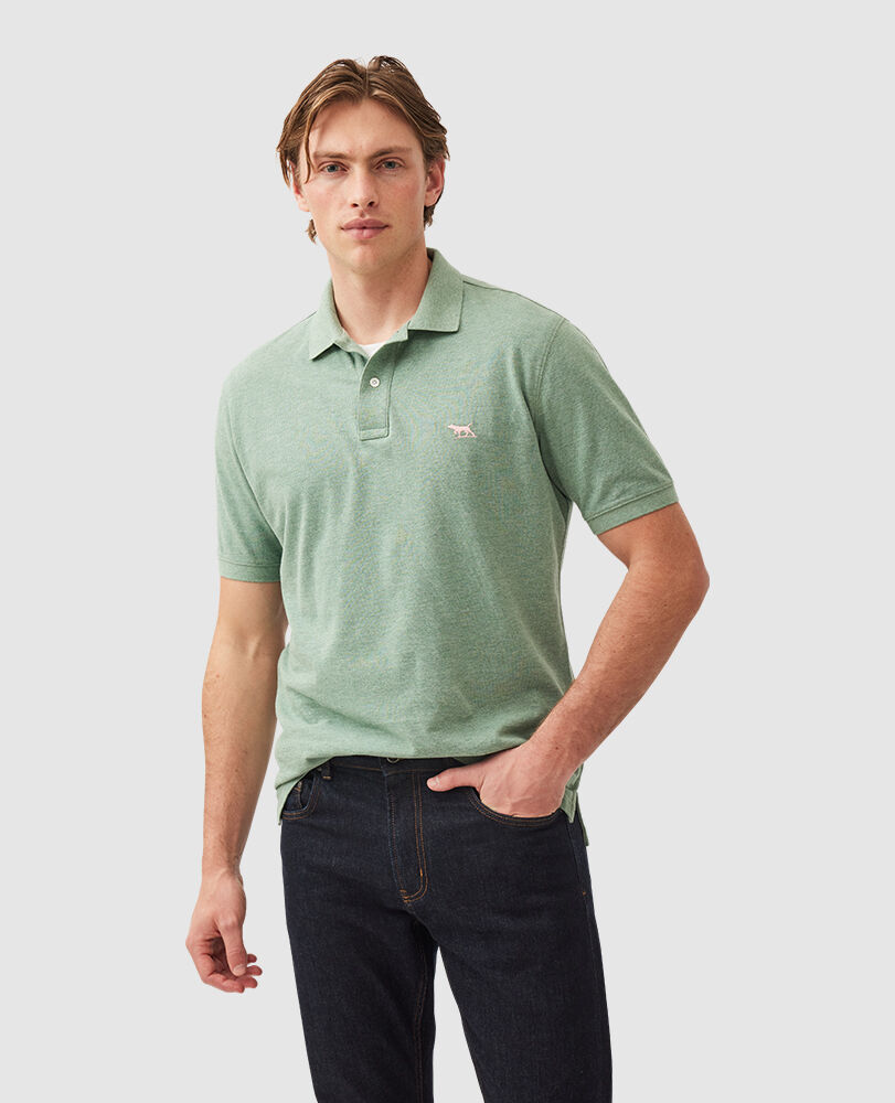 The Gunn Original Fit Polo, DUSTY SAGE, Front