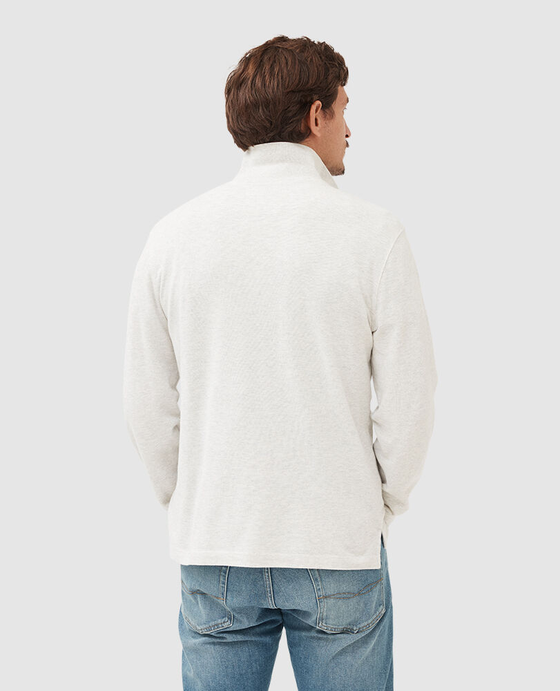 Polo manches longues gunn, NUAGE, Back