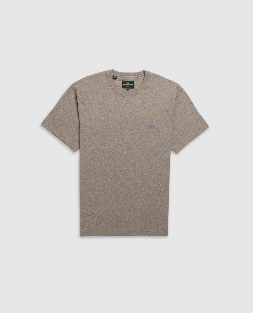 The Gunn Tee 2.0, MOCHA, Flat Lay