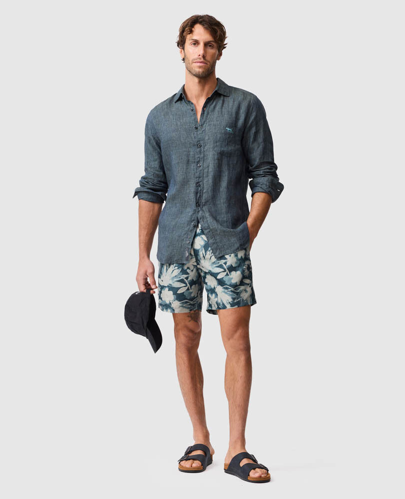 Hardinge Swim Short, HUNTER, Off Front