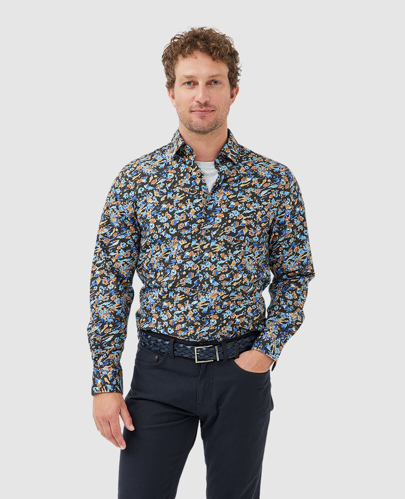 Chemise Torrance Street coupe sportive, OCEAN, Front