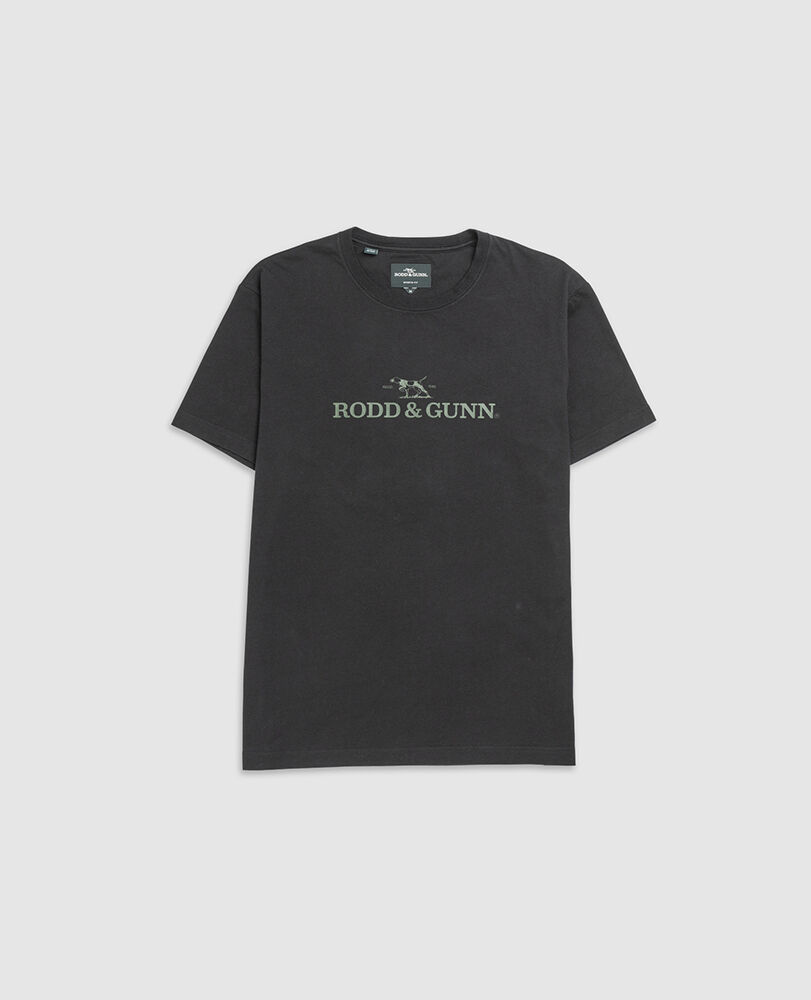 Logo T-Shirt , EBONY, Flat Lay