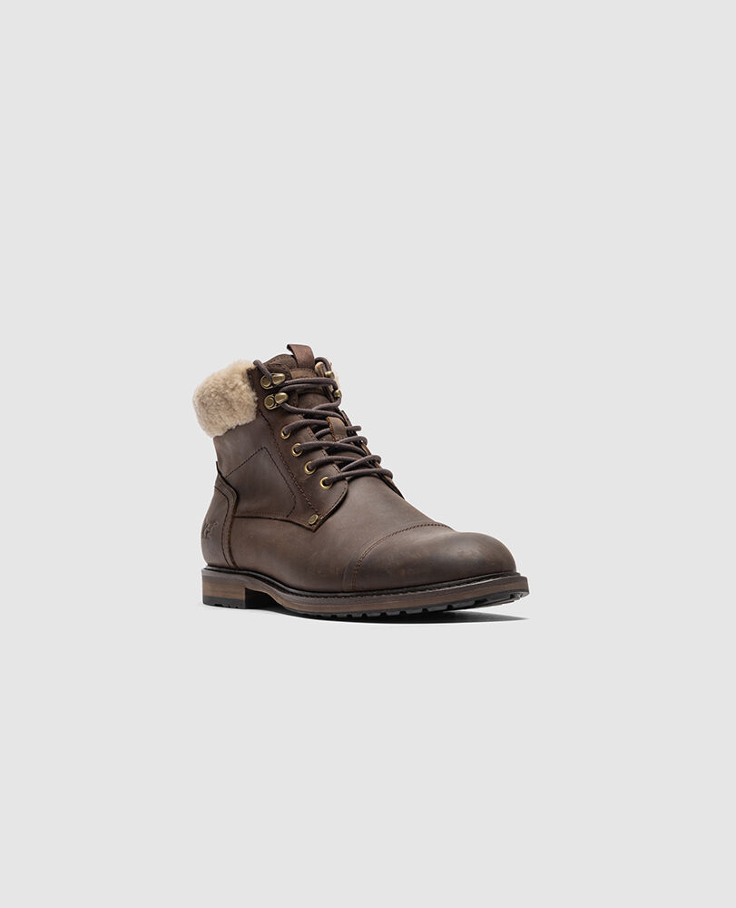 Dobson Cold Climate Military Boot, CHOCOLATE NB, Off Front