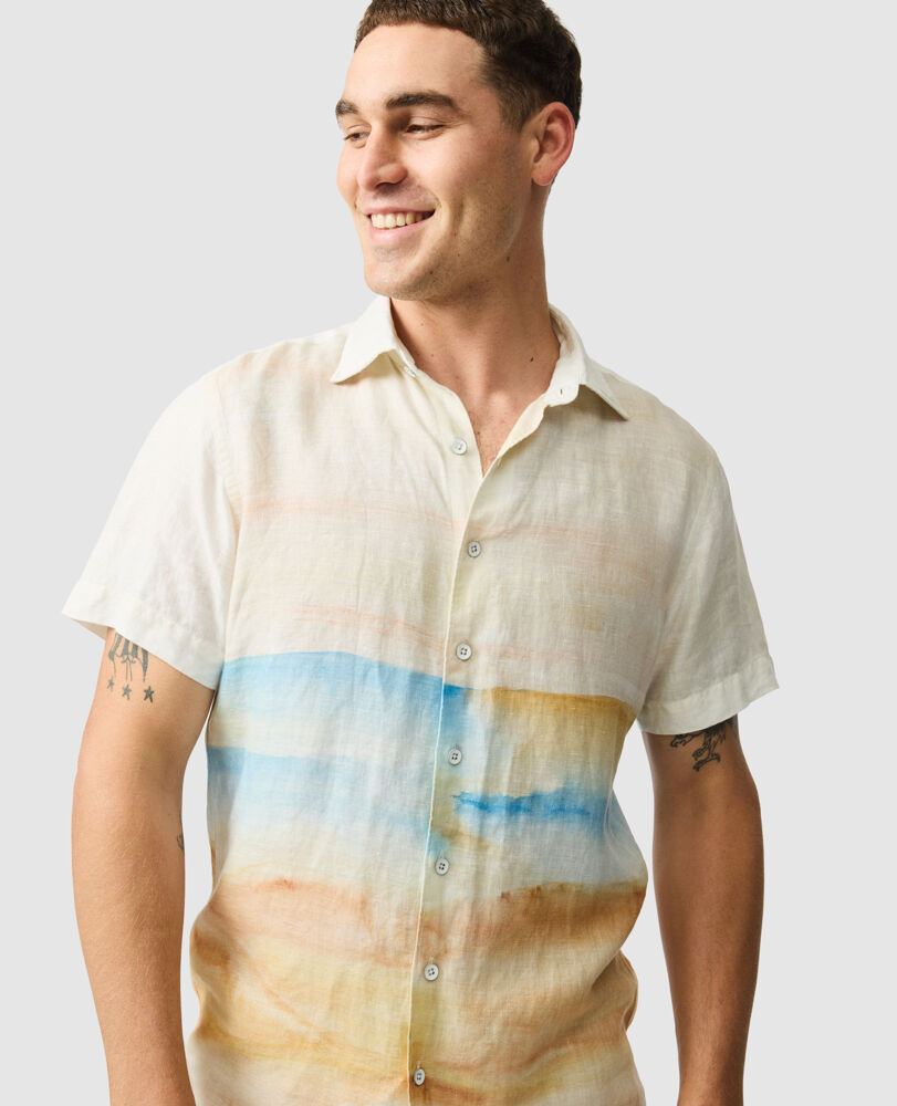 Pacific Bay Sports Fit Shirt, HORIZON, Detail 3