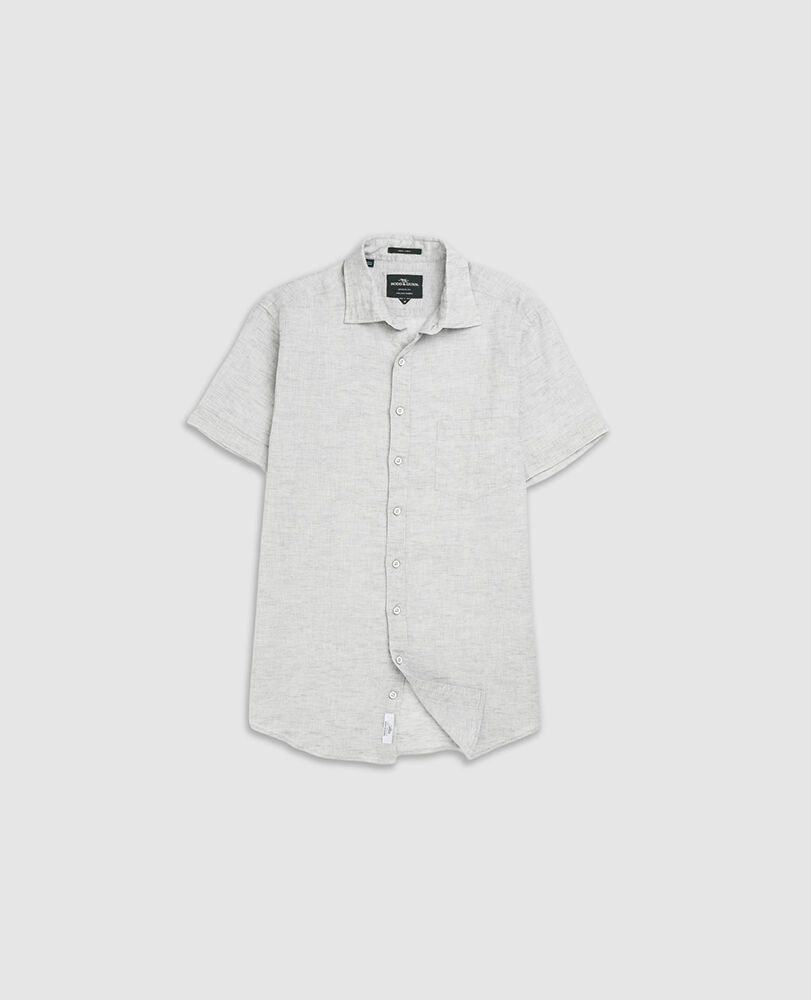 Chemise coupe sportive Palm Beach, VAPEUR, Flat Lay