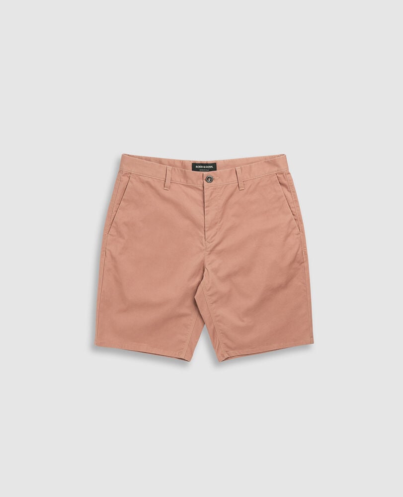 North Thames Sports 9" Short, CORAL, Flat Lay