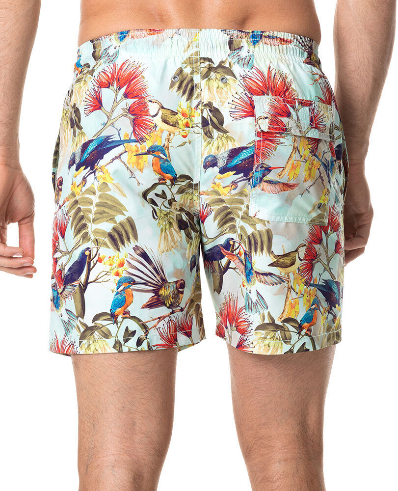 Sandfly Bay Swim Short, LAGOON, Flat Lay
