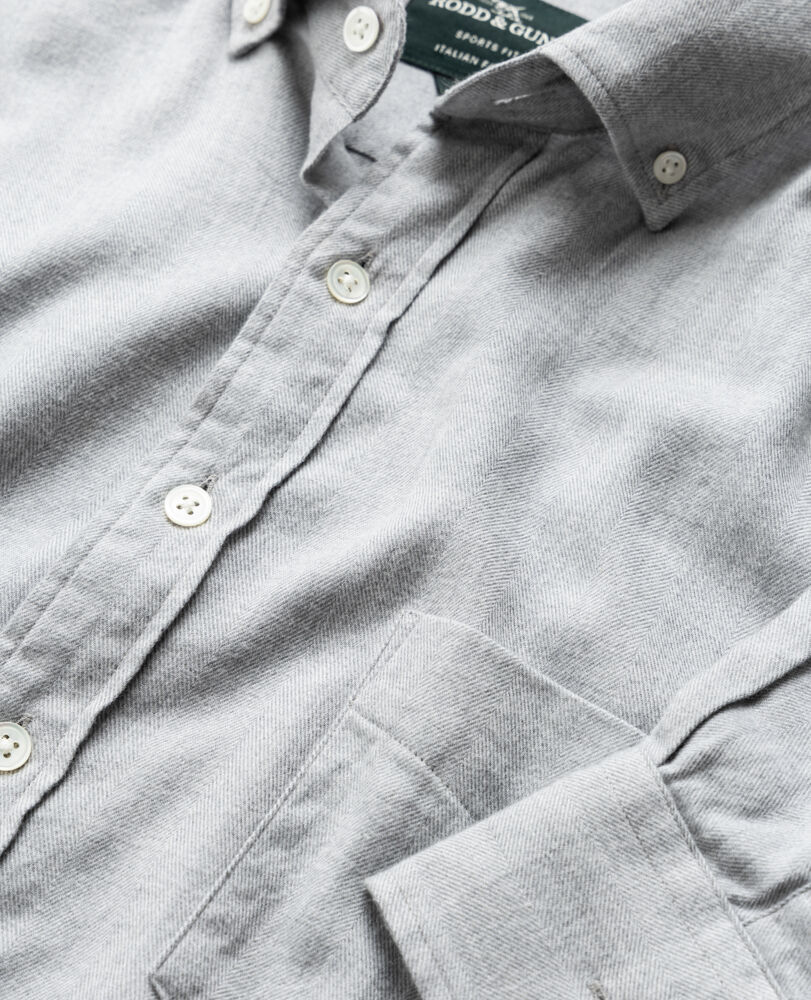Chemise slim Barrhill, FUMÉ, Detail 2