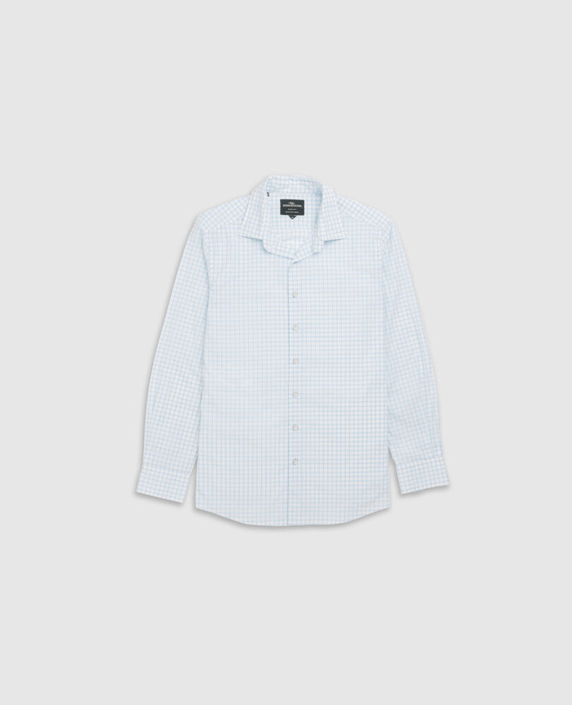 Ashmore Place Sports Fit Shirt, SKY, Flat Lay