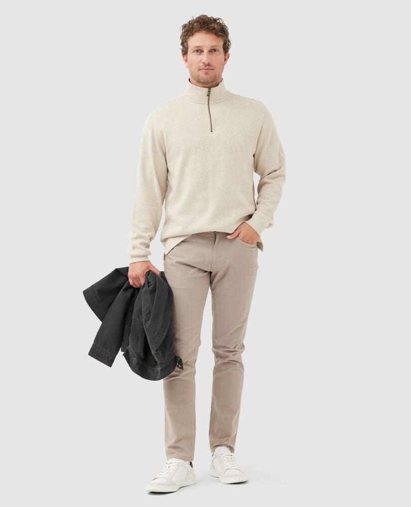 Alton Ave Sweat, CAMEL, Off Front