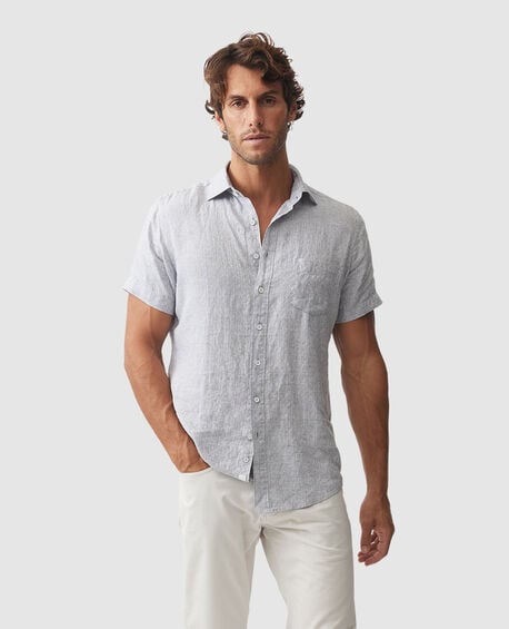 Scotland Street Sports Fit Shirt, STONE