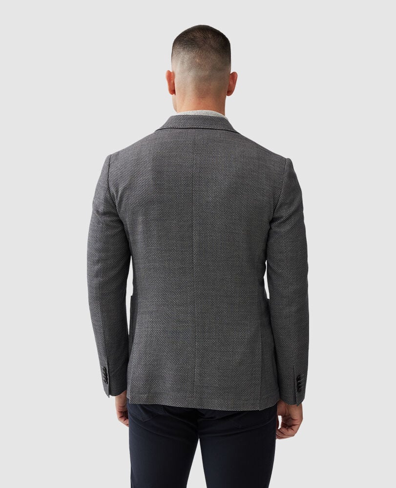 Haldon Jacket, Grey, Back