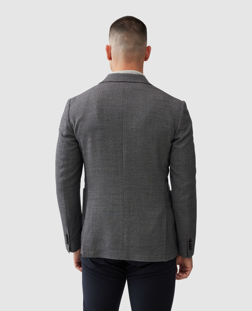 Jacke Haldon, Grau, Back