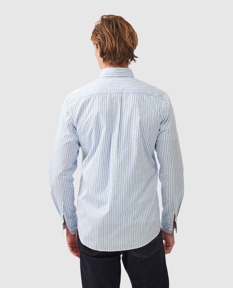 Eastern Bay Shirt, PACIFIC BLUE, Back