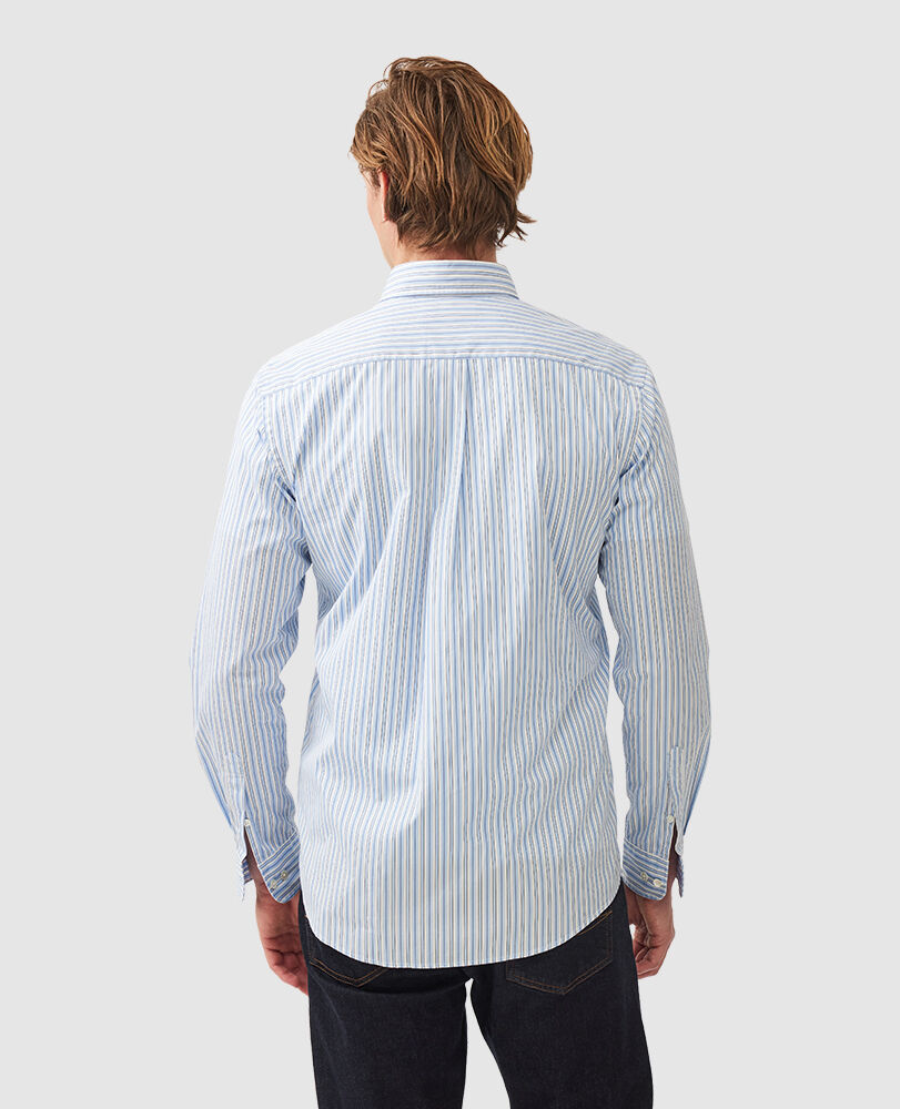 Eastern Bay Shirt, BLEU PACIFIQUE, Back