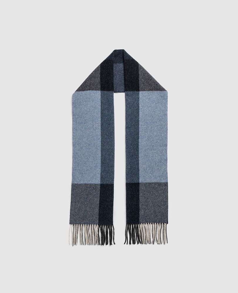 Jessie Crescent Scarf, SEA MULTI, Off Front