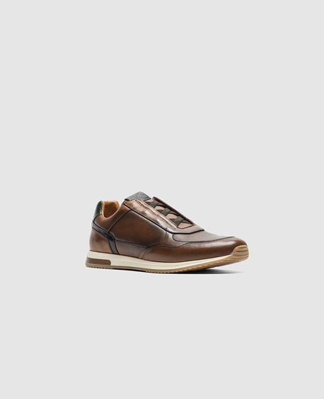 Pegasus Slip On Sneaker, COGNAC