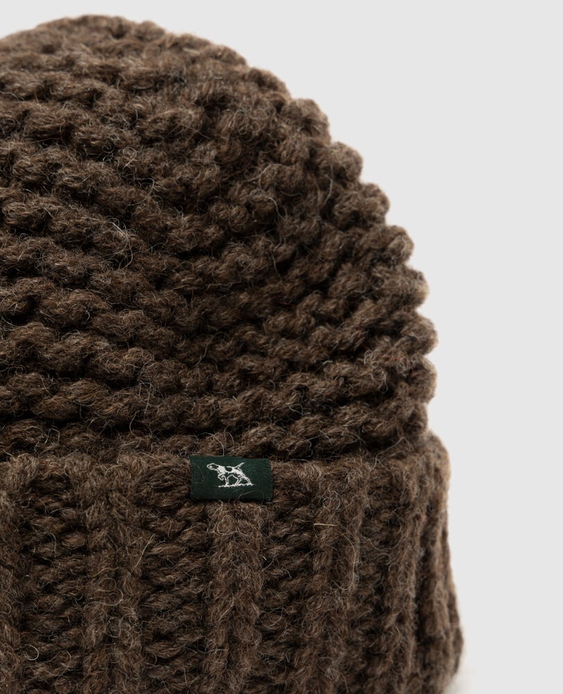 Winton Beanie, MUD, Flat Lay