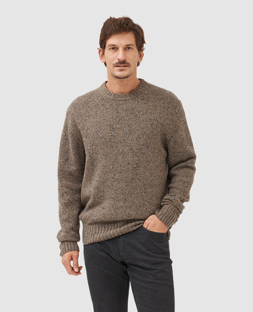 Cox Road Knit, GRAVEL, Front