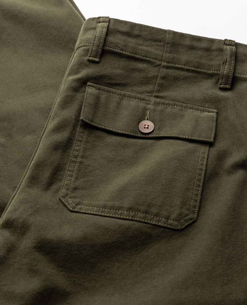 Clyde Relaxed Fit Pant, OLIVE, Detail 2
