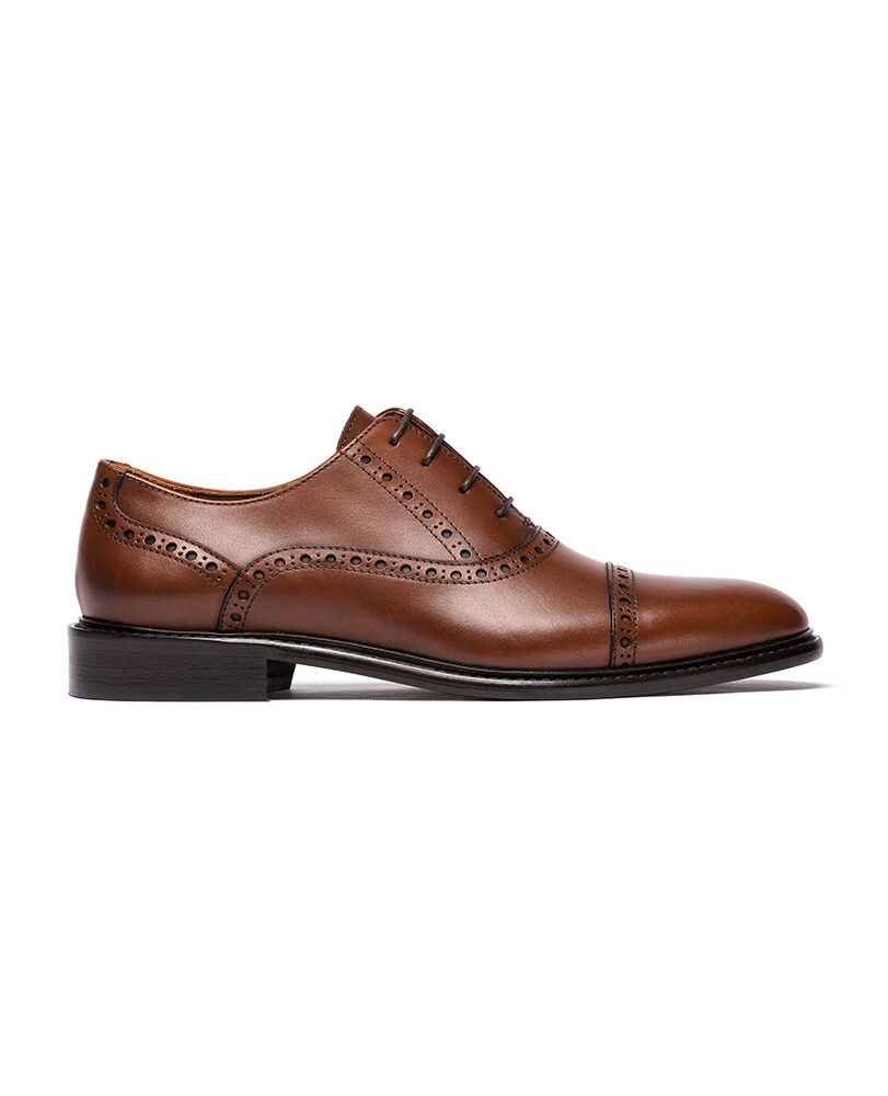 Gentlemans Bay Shoe, TAN, Front
