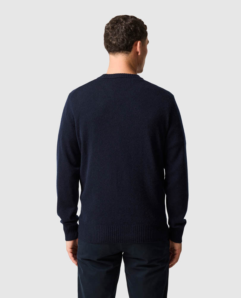 Stewart Island Knit &middot; Midnight XL, MIDNIGHT, Back