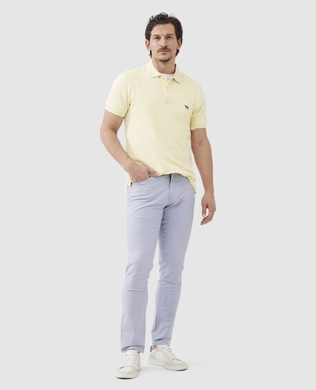 The Gunn Sports Fit Polo, LEMON MYRTLE