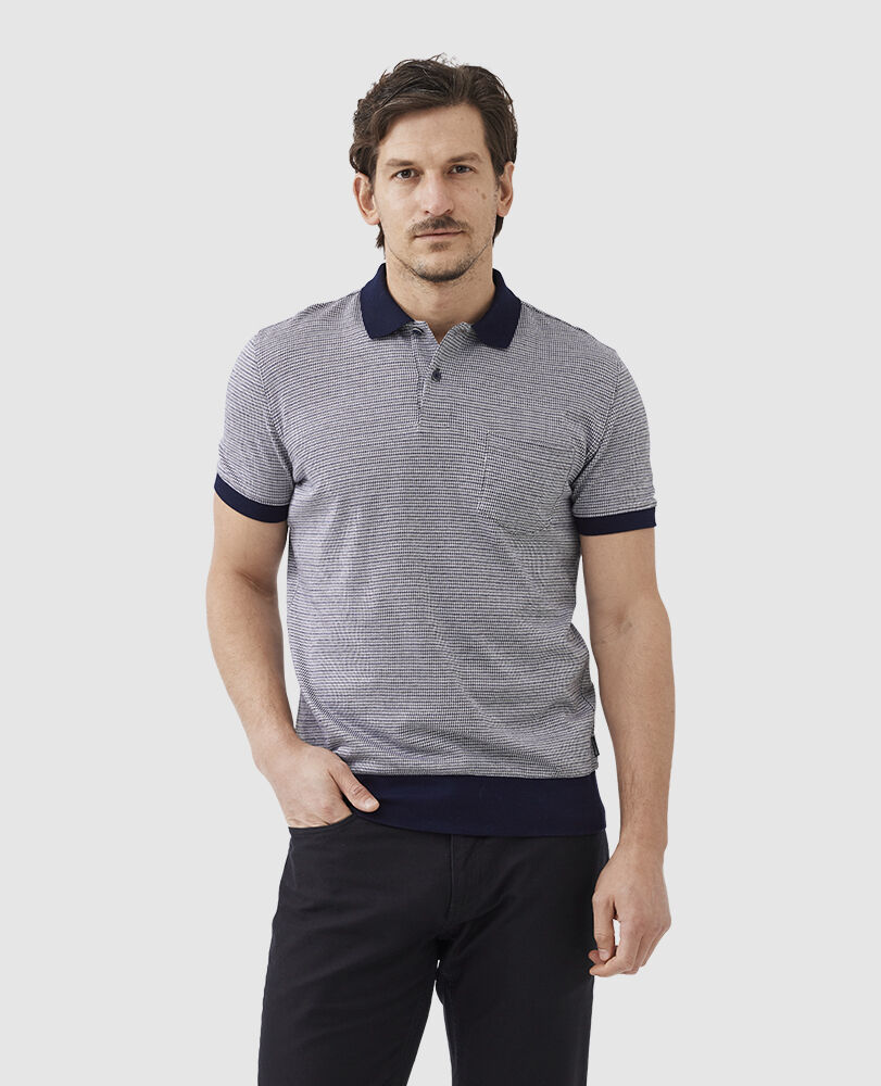 Harrisville Sports Fit Polo, , Front