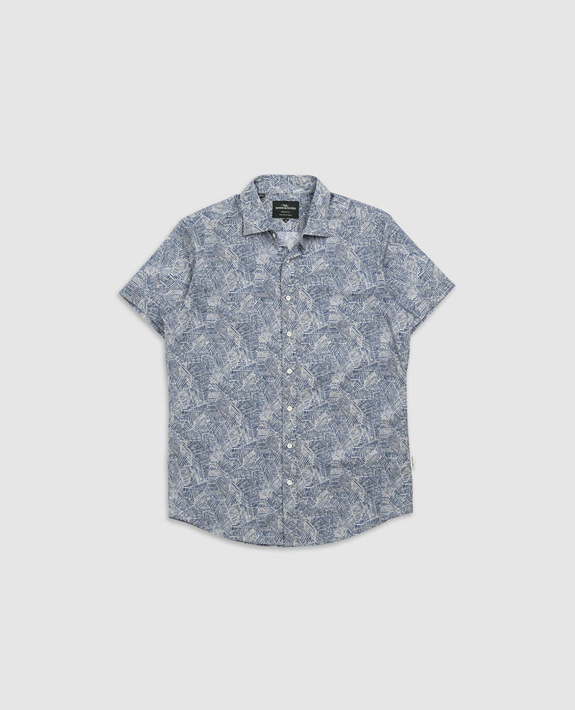 Bills Way Sports Fit Shirt, SILVER LAKE, Flat Lay